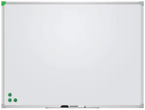 FRANKEN Tableau blanc U-Act! Line, émaillé, 1.200 x 900 mm