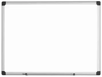 Bi-Office Tableau blanc "Maya", 1.800 x 900 mm, émaillé