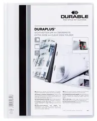 DURABLE Chemise à lamelle DURAPLUS, A4, blanc