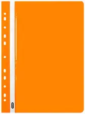Oxford Chemise de rangement à lamelle, A4, PP, orange