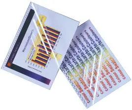 GBC Couverture de reliure HiClear, A5, cristallin, 0,24 mm