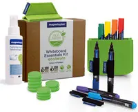 magnetoplan Kit Whiteboard Essentials, vert