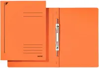 LEITZ Chemise à spirale, carton, orange, format A4