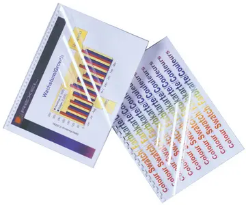 GBC Couverture de reliure HiClear, A4, PVC, 0,25 mm
