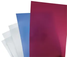GBC Couverture de reliure PolyCoverView, A4, PP, 0,5 mm