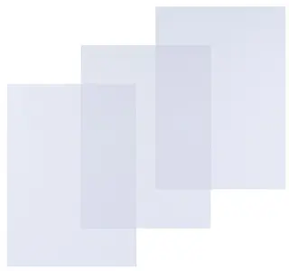 pavo Plats de couverture, A4, PVC, 0,20 mm, transparent