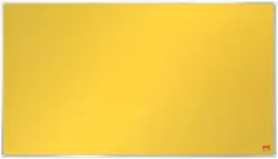 nobo Tableau d'affichage Impression Pro Widescreen, jaune