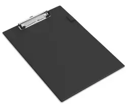 RAPESCO Porte-bloc Standard, A4, plastifié, noir
