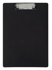MAUL Porte-bloc à pince en plastique PP, A4, noir
