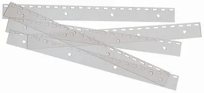 GBC Bande de classement FileStrips, reliure plastique/métal