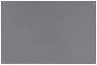 Bi-Office Tableau en feutre sans cadre, 1.200 x 900 mm, gris