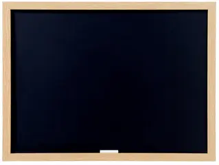 Bi-Office Tableau noir Optimum, 600 x 450 ml, chêne