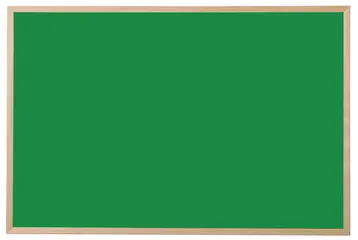Bi-Office Tableau noir, bois naturel, 600 x 400 mm, vert
