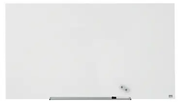 nobo Tableau en verre Impression Pro Widescreen, 45", blanc