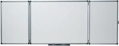 nobo Tableau tryptique Blanc, (L)1.500 x (H)1.200 mm