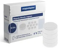 magnetoplan Discofix aimant rond "magnum", gris