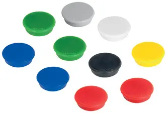 FRANKEN Aimant de fixation, force adhésive: 2,5 kg, jaune