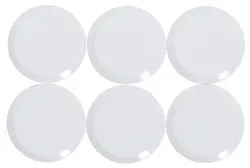 MAUL Aimant rond à facettes MAULpro, diamètre: 20 mm, blanc