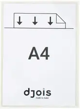 djois by tarifold Pochette d'affichage KANG, fermeture coin