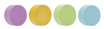 magnetoplan Aimant néodyme Wood Series Circle, coloré