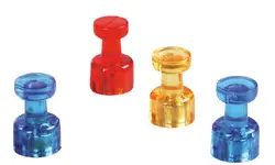 magnetoplan Porte-mémo aimanté, diamètre: 11 mm, jaune
