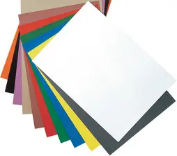 magnetoplan Feuille de papier magnétique, A4, noir