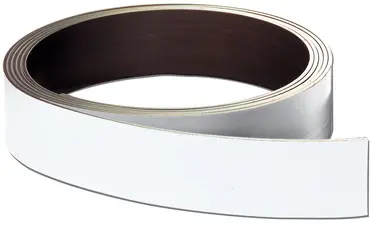FRANKEN Ruban magnétique, (L)10.000 x (P)8 x (H)40 mm, blanc