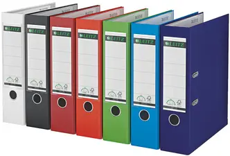 LEITZ Classeur à levier 180 degrés, A4, 80 mm, bleu clair