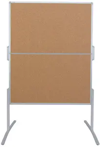 FRANKEN Tableau de présentation PRO,pliable,surface en liège