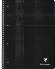 Clairefontaine Cahier spiralé, A4, ligné, 160 pages