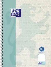 Oxford Collegeblock "Recycling", DIN A4+, 80 Blatt, dotted