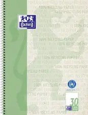 Oxford Collegeblock "Recycling", DIN A4+, 80 Blatt, blanko