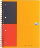 Oxford International Cahier "FILINGBOOK", A4+, quadrillé