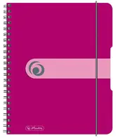 herlitz Cahier à spirales easy orga to go, A5, framboise