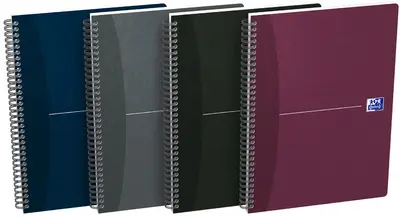 Oxford Carnet à spirale "Essentials" B5 180 pages, quadrillé