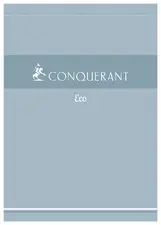 CONQUERANT SEPT Bloc-notes Eco, A4