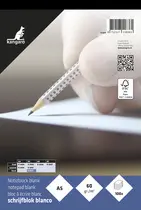 kangaro Bloc-notes A5, uni, 100 feuilles
