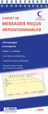 ELVE Carnet de messages reçus, 120 messages repositionnables