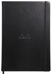 RHODIA Carnet de notes "Webnotebook", A4, ligné, noir