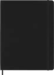 MOLESKINE Carnet rigide, XL, uni, noir
