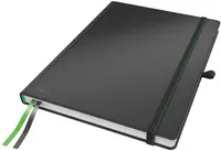 LEITZ Cahier de note Complete, A4, quadrillé 5x5, noir
