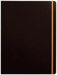 RHODIA Carnet de notes RHODIARAMA, A4+, ligné, noir