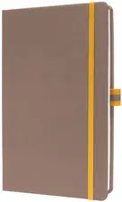 sigel Carnet de notes Linescape, A5 portrait, ligné, marron