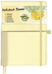 RNK Verlag Cahier Vegan "Banana", ligné, A5