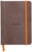 RHODIA Carnet souple RHODIARAMA, A5, ligné, chocolat