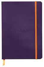 RHODIA Carnet souple RHODIARAMA, A5, quadrillé, aubergine