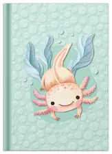 RNK Verlag Carnet de notes "Axolotl", A5, 96 feuilles