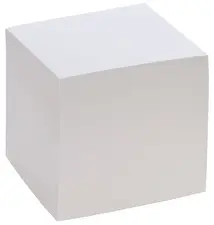 folia Bloc cube, 90 x 90 mm, 700 feuilles, blanc
