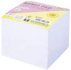 folia Bloc cube, 90 x 90 mm, 700 feuilles, blanc