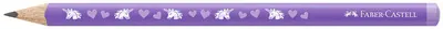 FABER-CASTELL Crayon de papier Licorne Jumbo, HB, violet